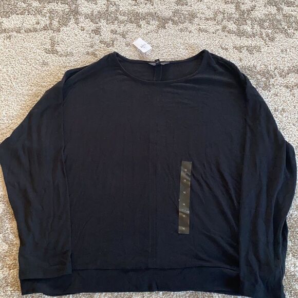 BANANA REPUBLIC SOFT LUXE BAND-HEM TOP - Picture 11 of 12